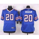 nike nfl jerseys buffalo bills #20 graham blue[Elite]