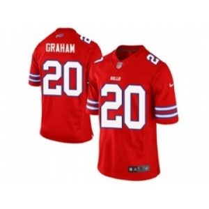 nike nfl jerseys buffalo bills #20 graham red[Elite]