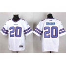 nike nfl jerseys buffalo bills #20 graham white[Elite]