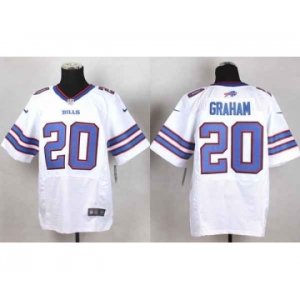 nike nfl jerseys buffalo bills #20 graham white[Elite]