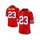 nike nfl jerseys buffalo bills #23 williams red[Elite]