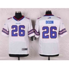 nike nfl jerseys buffalo bills #26 dixon white[Elite]