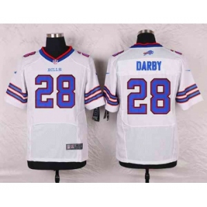 nike nfl jerseys buffalo bills #28 darby white[new Elite][darby]