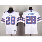 nike nfl jerseys buffalo bills #28 spiller white[new Elite]