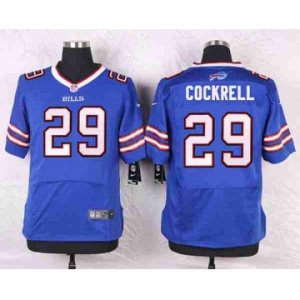 nike nfl jerseys buffalo bills #29 cockrell blue[Elite]