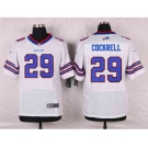 nike nfl jerseys buffalo bills #29 cockrell white[Elite]