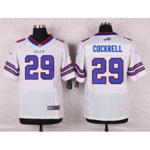 nike nfl jerseys buffalo bills #29 cockrell white[Elite]