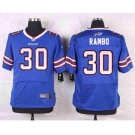 nike nfl jerseys buffalo bills #30 rambo blue[Elite]