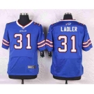 nike nfl jerseys buffalo bills #31 ladler blue[Elite]