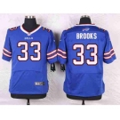 nike nfl jerseys buffalo bills #33 brooks blue[Elite]