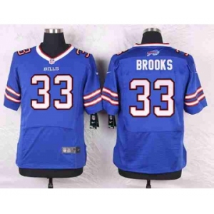 nike nfl jerseys buffalo bills #33 brooks blue[Elite]