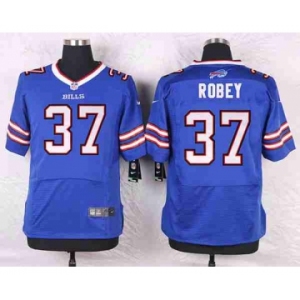 nike nfl jerseys buffalo bills #37 robey blue[Elite]