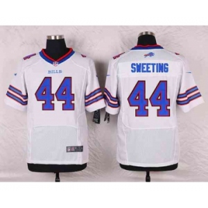 nike nfl jerseys buffalo bills #44 sweeting white[Elite]