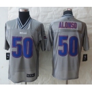 nike nfl jerseys buffalo bills #50 alonso grey[Elite vapor]