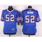 nike nfl jerseys buffalo bills #52 brown blue[Elite][brown]