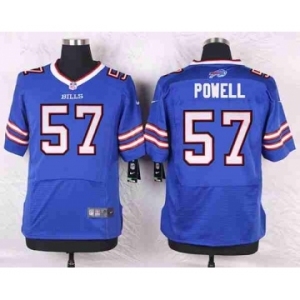 nike nfl jerseys buffalo bills #57 powell blue[Elite]