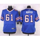 nike nfl jerseys buffalo bills #61 kupper blue[Elite]