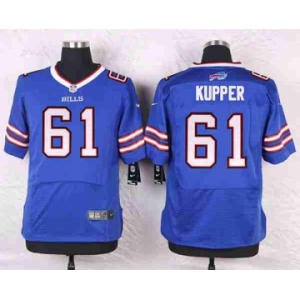 nike nfl jerseys buffalo bills #61 kupper blue[Elite]