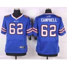 nike nfl jerseys buffalo bills #62 campbell blue[Elite]