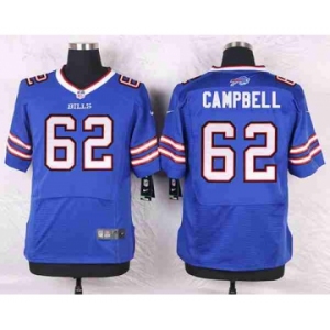 nike nfl jerseys buffalo bills #62 campbell blue[Elite]