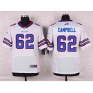 nike nfl jerseys buffalo bills #62 campbell white[Elite]