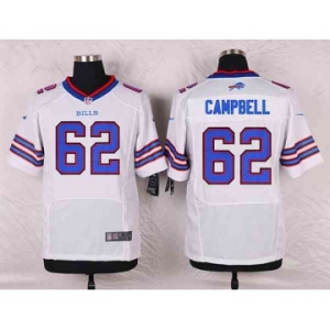 nike nfl jerseys buffalo bills #62 campbell white[Elite]