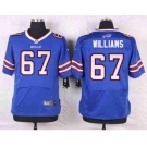 nike nfl jerseys buffalo bills #67 williams blue[Elite]