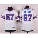 nike nfl jerseys buffalo bills #67 williams white[Elite]