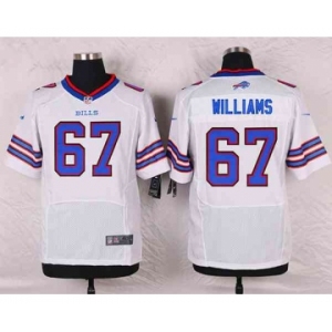 nike nfl jerseys buffalo bills #67 williams white[Elite]