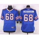 nike nfl jerseys buffalo bills #68 richardson blue[Elite]