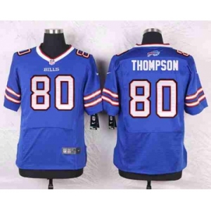 nike nfl jerseys buffalo bills #80 thompson blue[Elite]