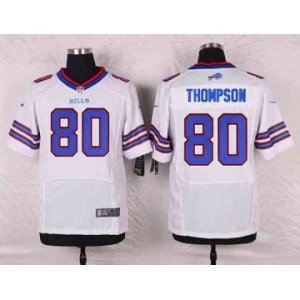 nike nfl jerseys buffalo bills #80 thompson white[Elite]