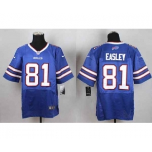 nike nfl jerseys buffalo bills #81 easley blue[Elite][easley]