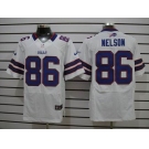 nike nfl jerseys buffalo bills #86 nelson white[Elite]