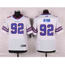 nike nfl jerseys buffalo bills #92 wynn white[Elite]