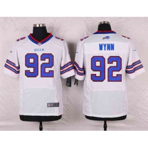 nike nfl jerseys buffalo bills #92 wynn white[Elite]