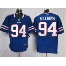 nike nfl jerseys buffalo bills #94 williams blue[elite]