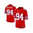 nike nfl jerseys buffalo bills #94 williams red[Elite]