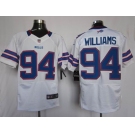 nike nfl jerseys buffalo bills #94 williams white[elite]