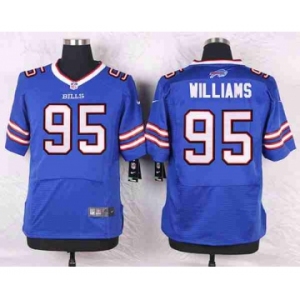 nike nfl jerseys buffalo bills #95 williams blue[Elite][williams]