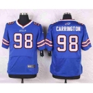 nike nfl jerseys buffalo bills #98 carrington blue[Elite]