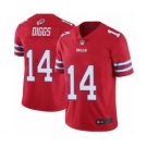 Buffalo Bills #14 Stefon Diggs Limited Red Rush Vapor Untouchable Football Jersey