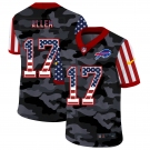 Men New Nike Buffalo Bills #17 Allen 2020 Nike Camo USA Salute to Service Limited Jersey