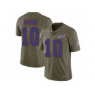 Men Nike Buffalo Bills #10 Corey Brown Limited Olive 2017 Salute to Service NFL Jersey