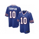 Men Nike Buffalo Bills #10 Deonte Thompson Game Royal Blue Team Color NFL Jersey