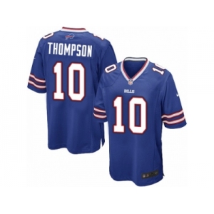 Men Nike Buffalo Bills #10 Deonte Thompson Game Royal Blue Team Color NFL Jersey