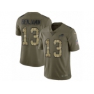 Men Nike Buffalo Bills #13 Kelvin Benjamin Limited Olive Camo 2017 Salute to Service NFL Jersey