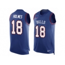 Men Nike Buffalo Bills #18 Andre Holmes Limited Royal Blue Player Name & Number Tank Top NFL Jersey