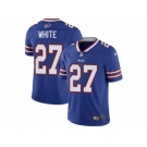 Men Nike Buffalo Bills #27 TreDavious White Royal Blue Team Color Vapor Untouchable Limited Player NFL Jersey