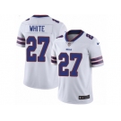 Men Nike Buffalo Bills #27 TreDavious White White Vapor Untouchable Limited Player NFL Jersey